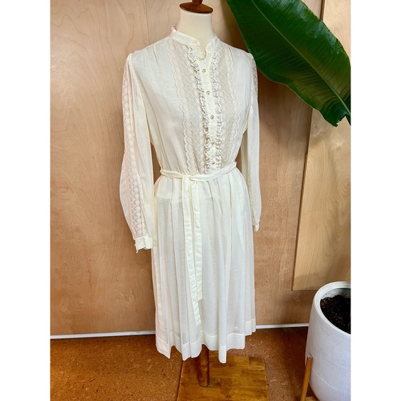 🌼 Oooooh lala Lovely vintage lace dress - Picture 8 of 10